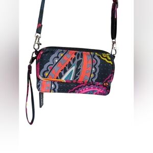 Vera Bradley 3 In 1 Twilight Paisley Pattern